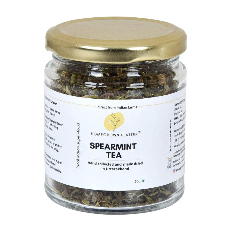 Spearmint Tea | Antioxidants Rich Detox | Menthol Rich for Refreshing Face Rinse | 20 g