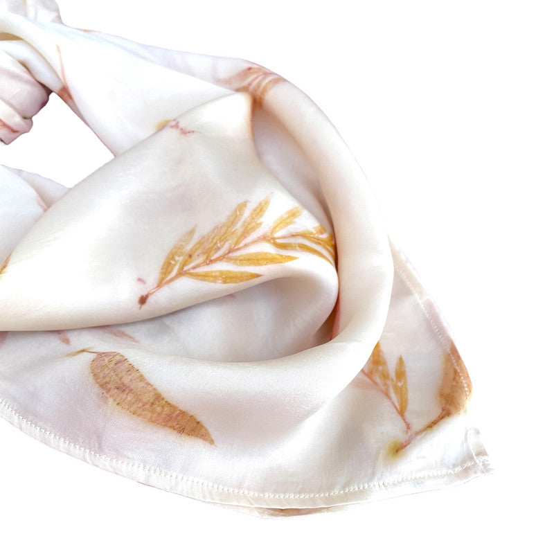 Bemberg Hair Accessories | Printed Bandana | Beige | Set of 3