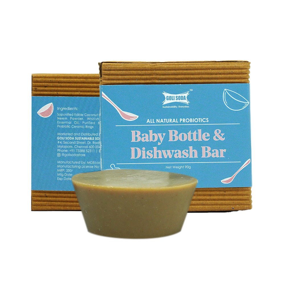 Baby Bottle & Dishwash Bar- 90g (Pack of 2)