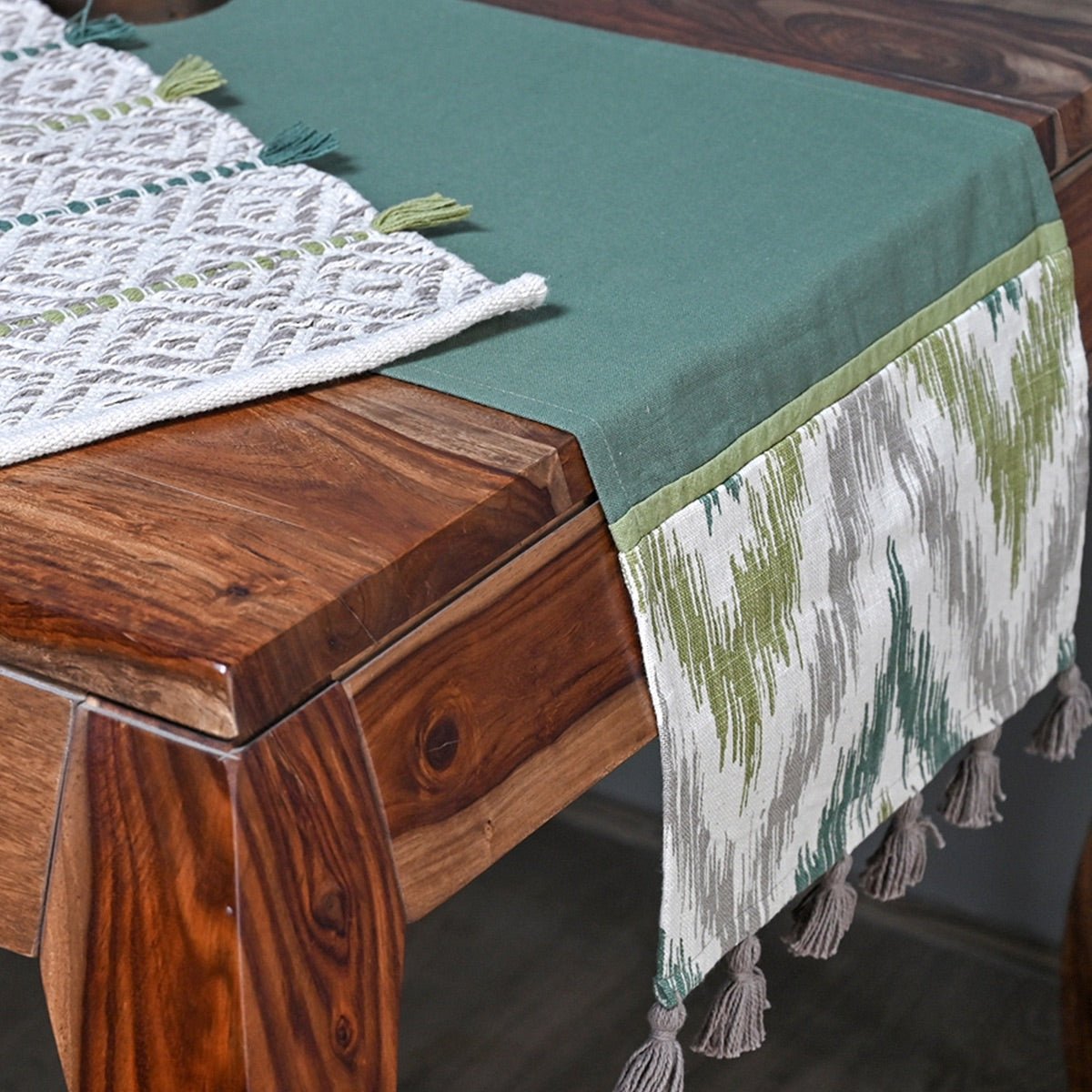 Back To Nature Cotton Table Runner