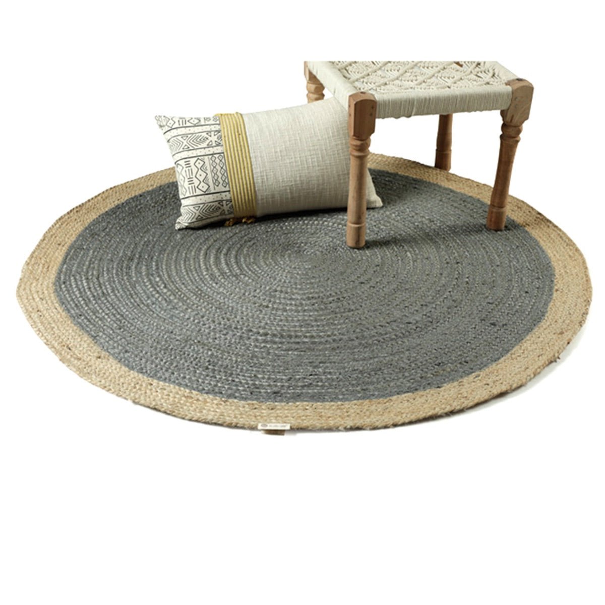 Bestrew Jute Rug ( Grey)