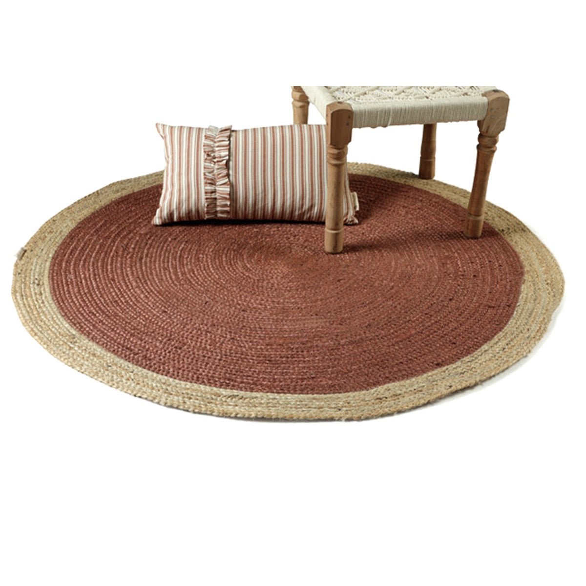 Bestrew Jute Rug ( Rust)