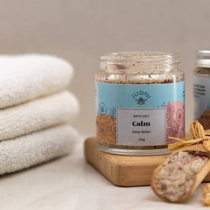 Calm Bath Salt 120g for Better Sleep | Foot, Hand or Body Soak