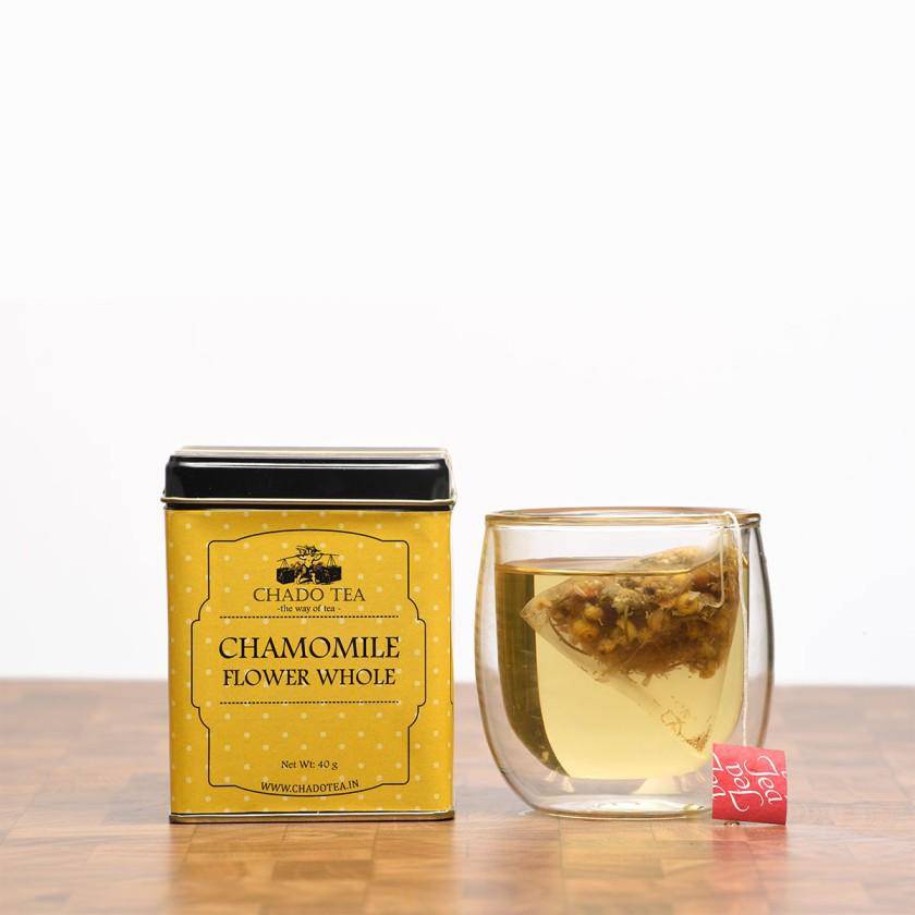 Chamomile Flower Whole - Pyramid Tea Bags