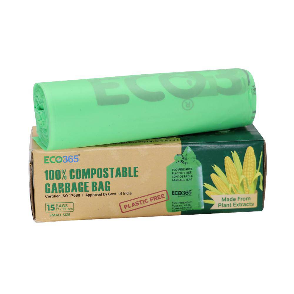 Compostable Garbage Bags - 17X19 Small, Pack of 135