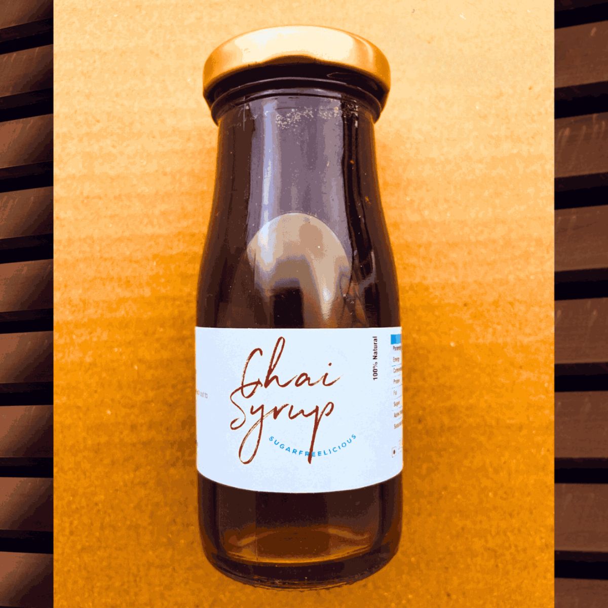 Ginger Jaggery Chai Syrup I Organic Jaggery & Ginger Concoction