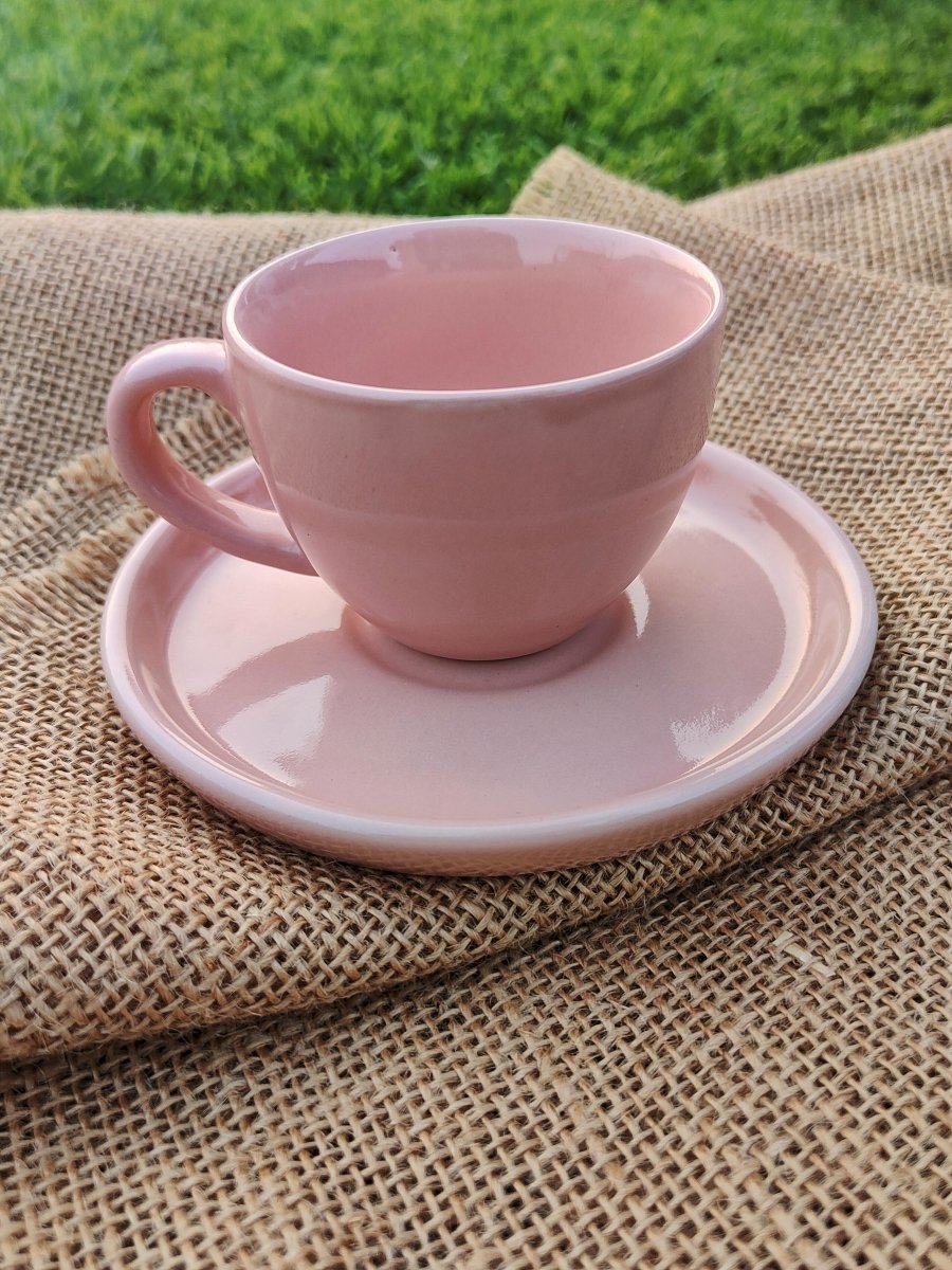 Handcrafted Mini Pink Espresso Cup