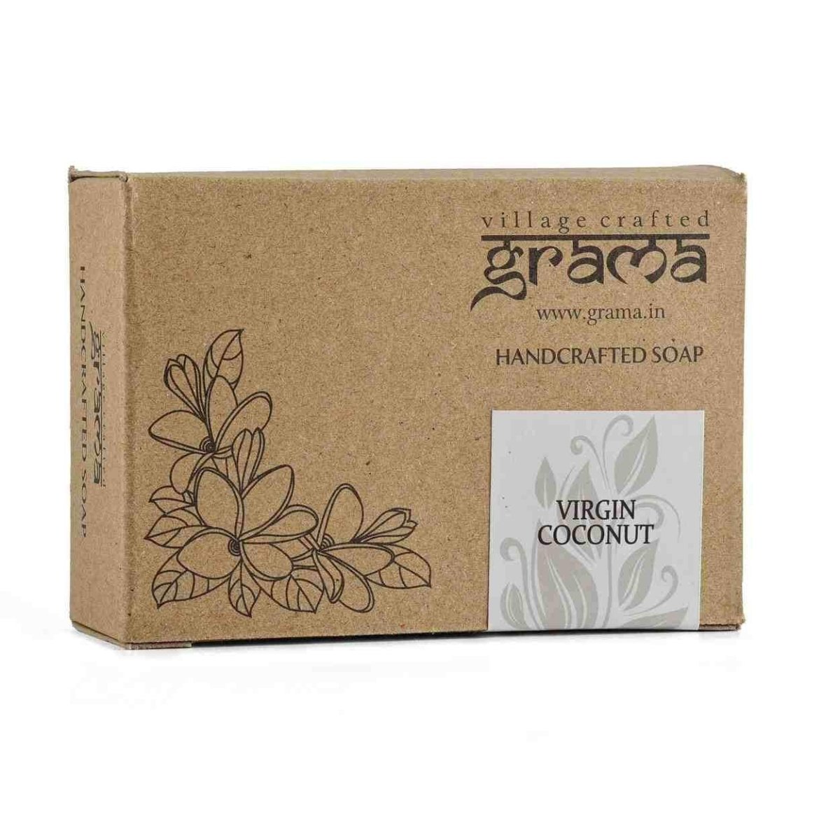 Handmade Virgin Coconut Oil Soap , 125g | Pack of 2