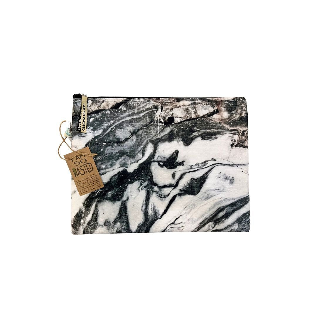 Marble Laptop Sleeve- Recycled