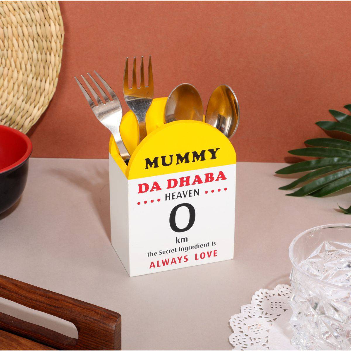 Milestone Wooden Cutlery Holder - Sustainable - Mother Love