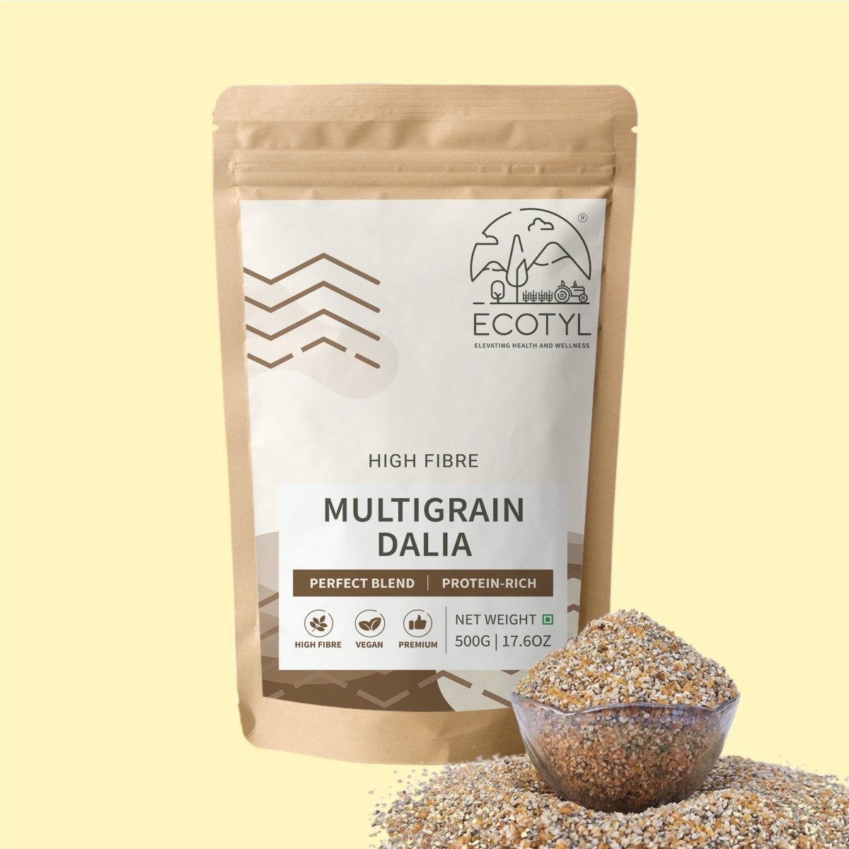 Multigrain Dalia- 500g | 5 Super Grains | Porridge