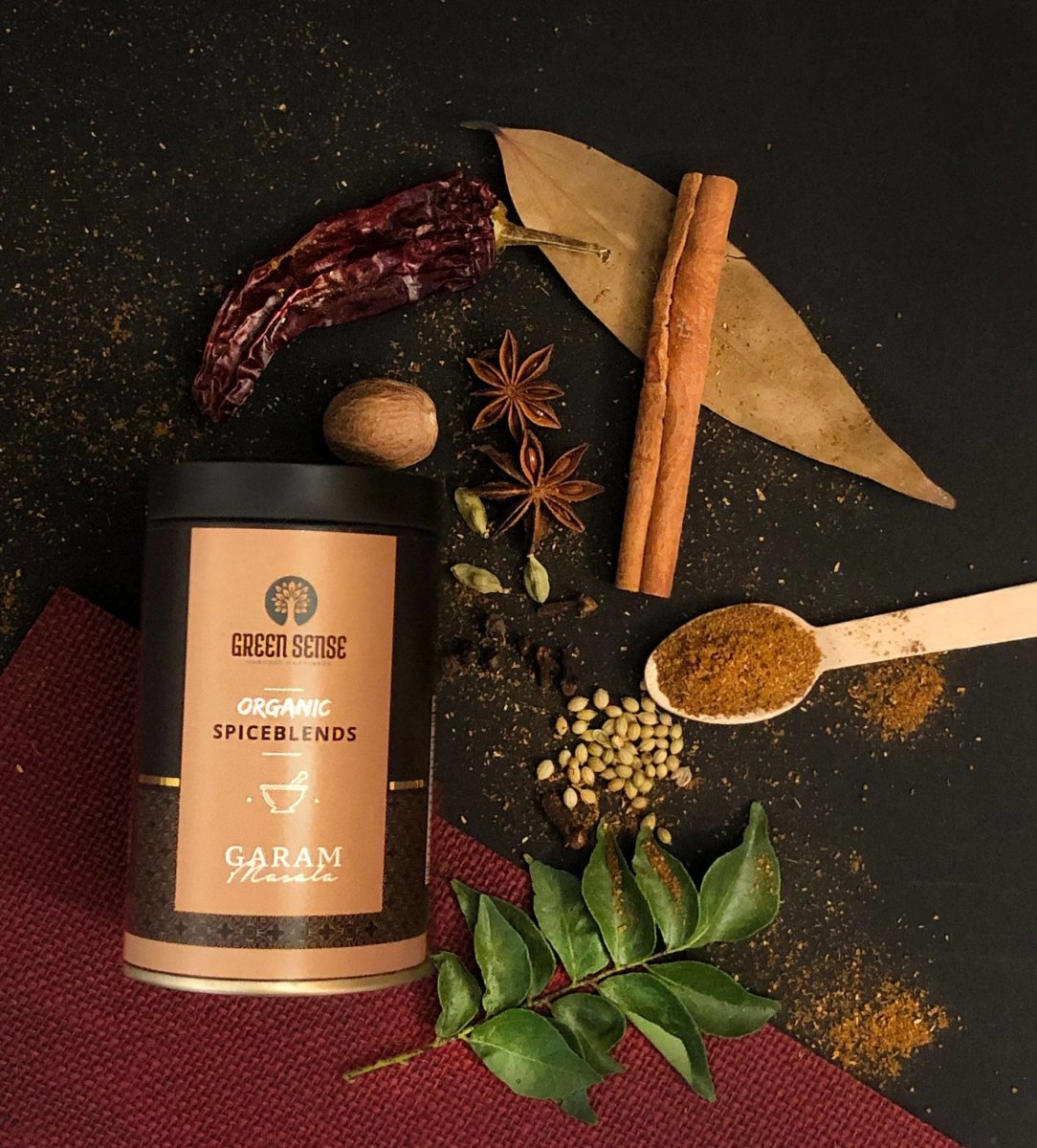 Organic Garam Masala - Organic Spice Blend - 80g