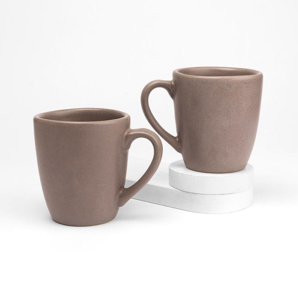 Rock Recycled Ceramic Mugs | Set of 2