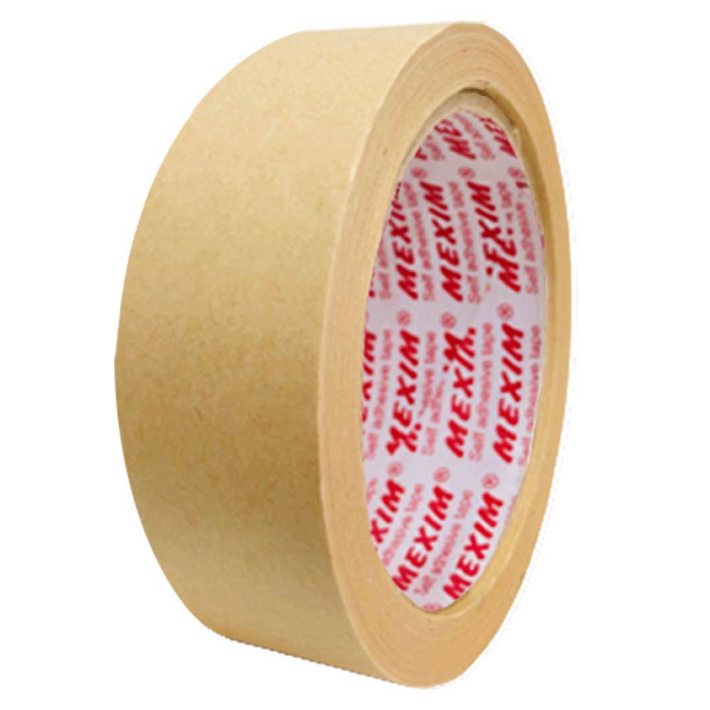 Self Adhesive Eco-Friendly Kraft Paper Tape - 72mm x 50 meters x 4 Rolls