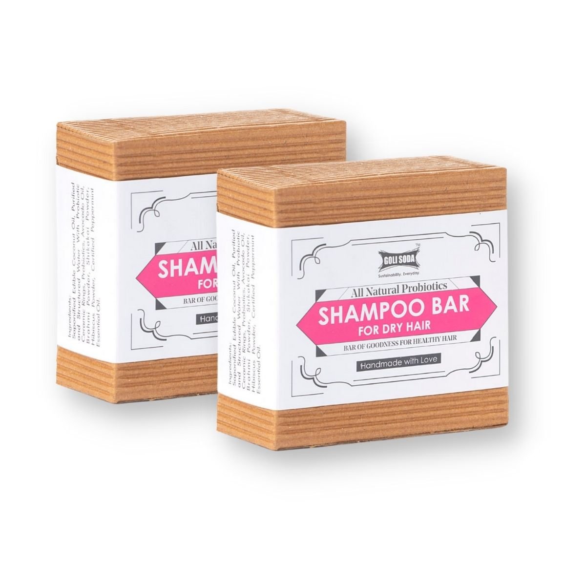 Shampoo Bar for Dry Hair - 90g | Pack of 2