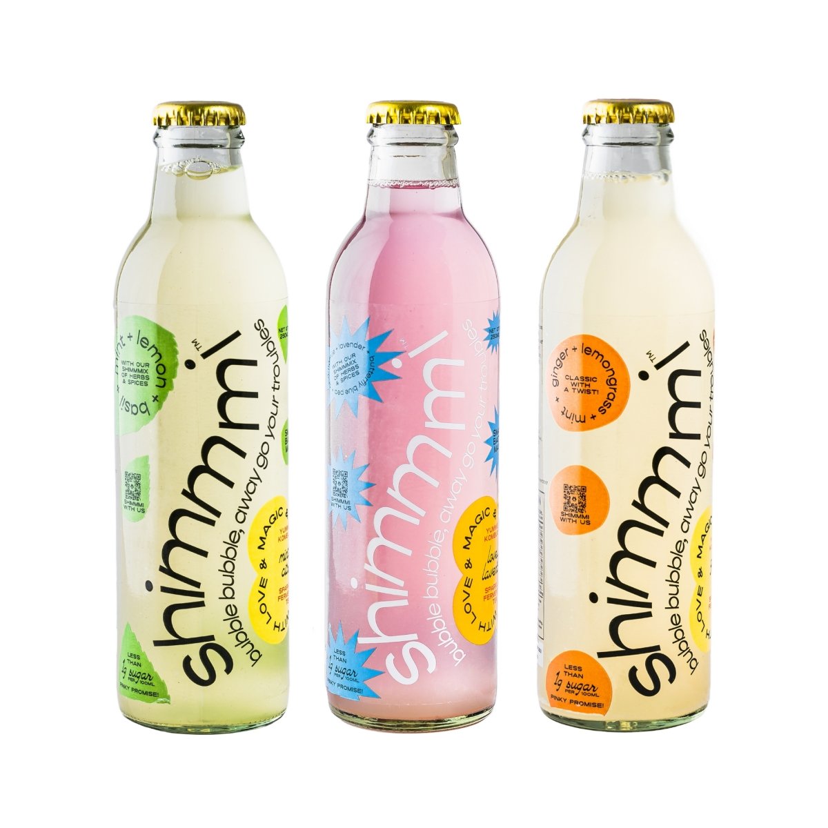 Kombucha - Sparkling Fermented Tea | Fan Favourite Box | Box of 3 (250ml x 3)